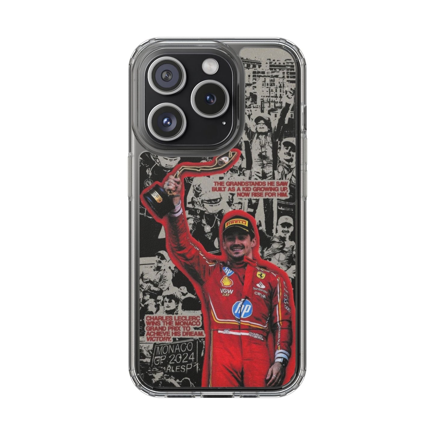 Charles Leclerc Monaco // Phone Case