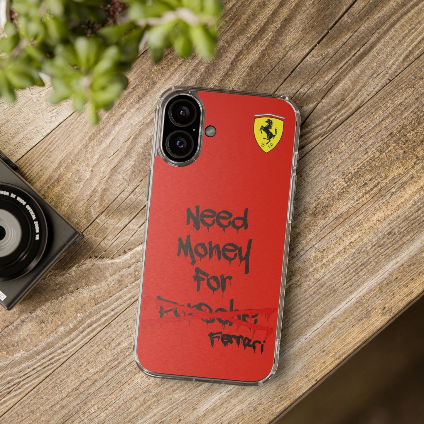 Need Money for Ferrari // Phone Case