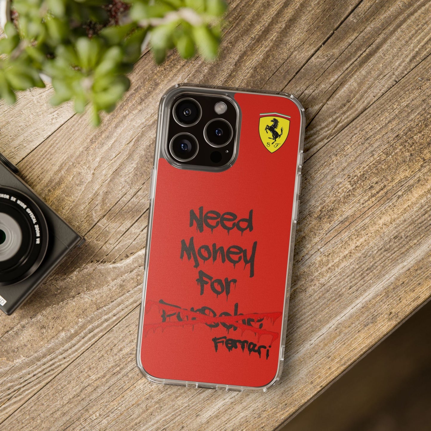 Need Money for Ferrari // Phone Case