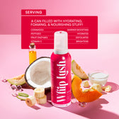 Gush beauty Whip Lush- Body Wash Mousse & Shaving Foam