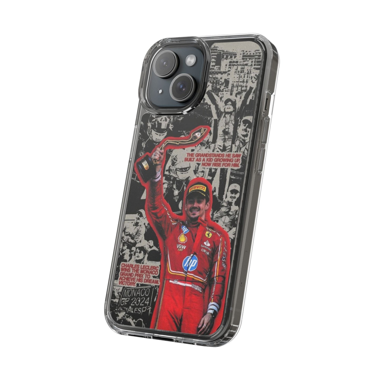Charles Leclerc Monaco // Phone Case