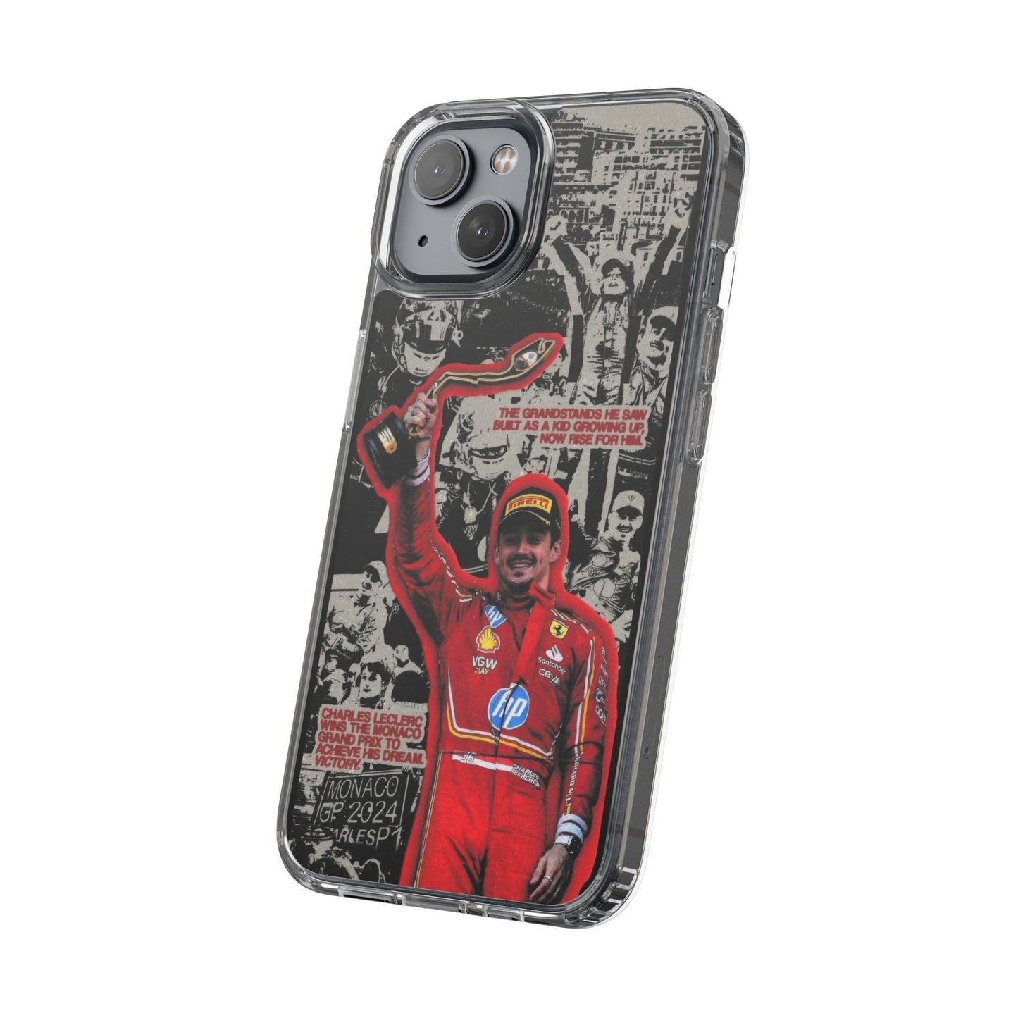 Charles Leclerc Monaco // Phone Case