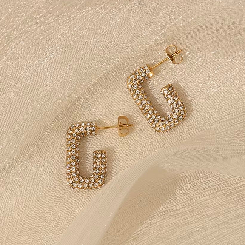 Dubai Bling Earrings - Influencer Favourite
