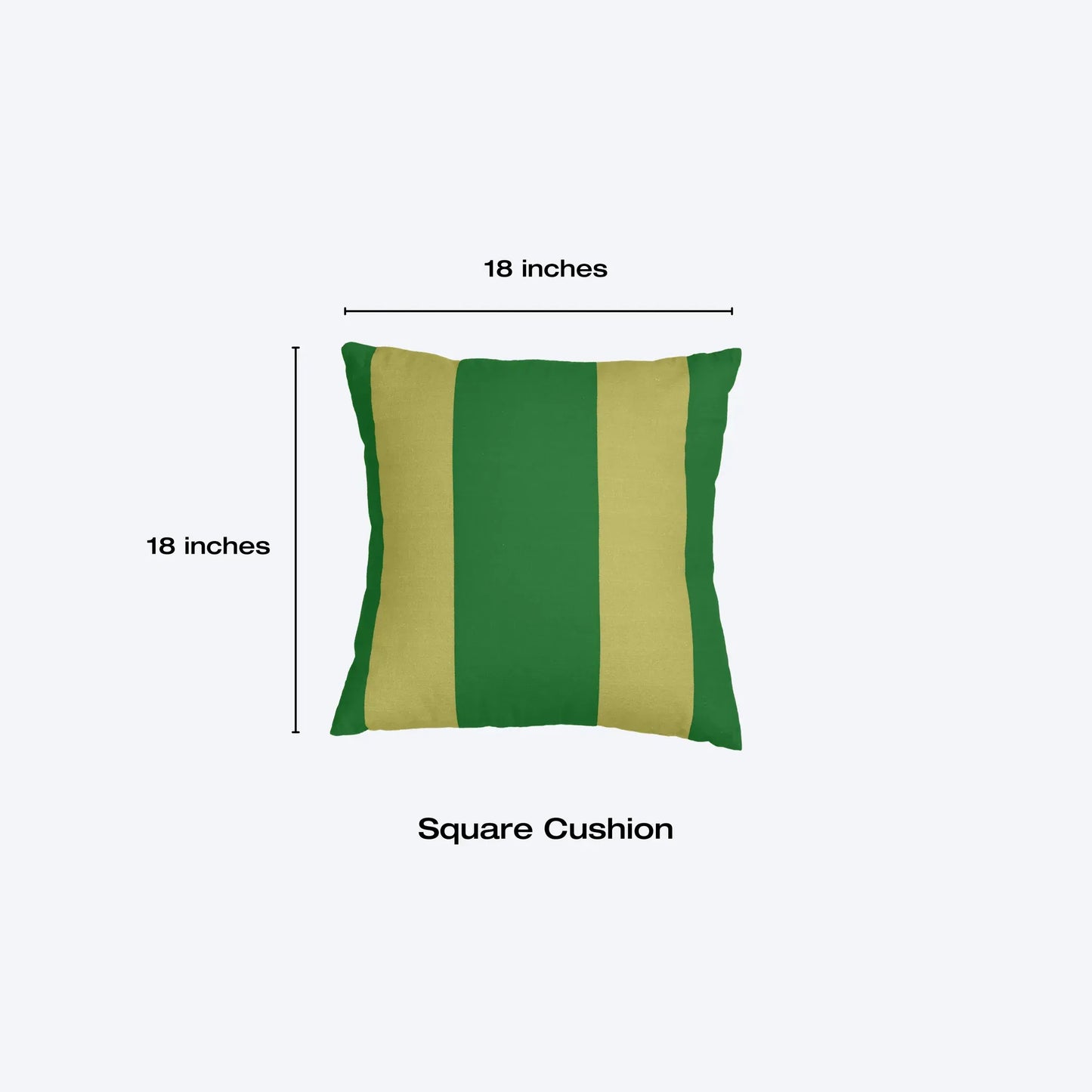 Colourways Cushion Cover (Matcha) With Filler