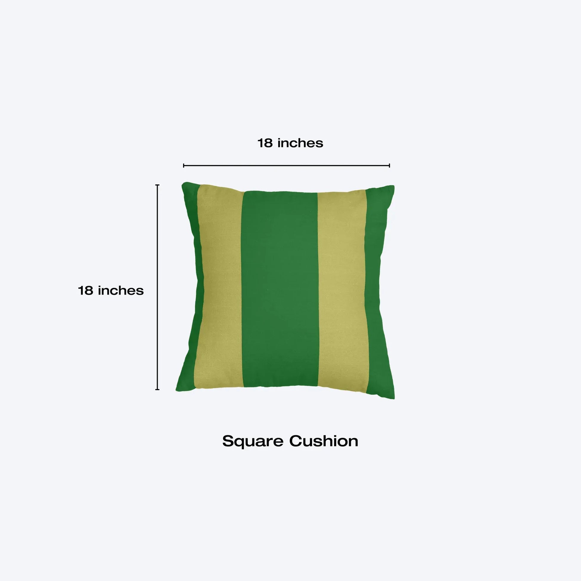 Colourways Cushion Cover (Matcha) With Filler