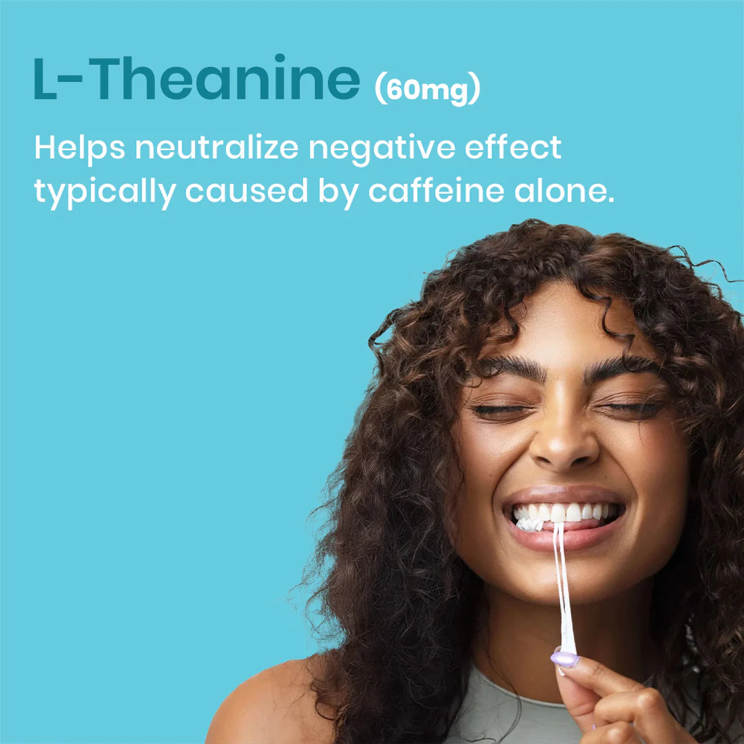 NeuroGum Energy Caffeine Gums - Cinnamon (30 Pieces: 15 X 2 gum sachets)