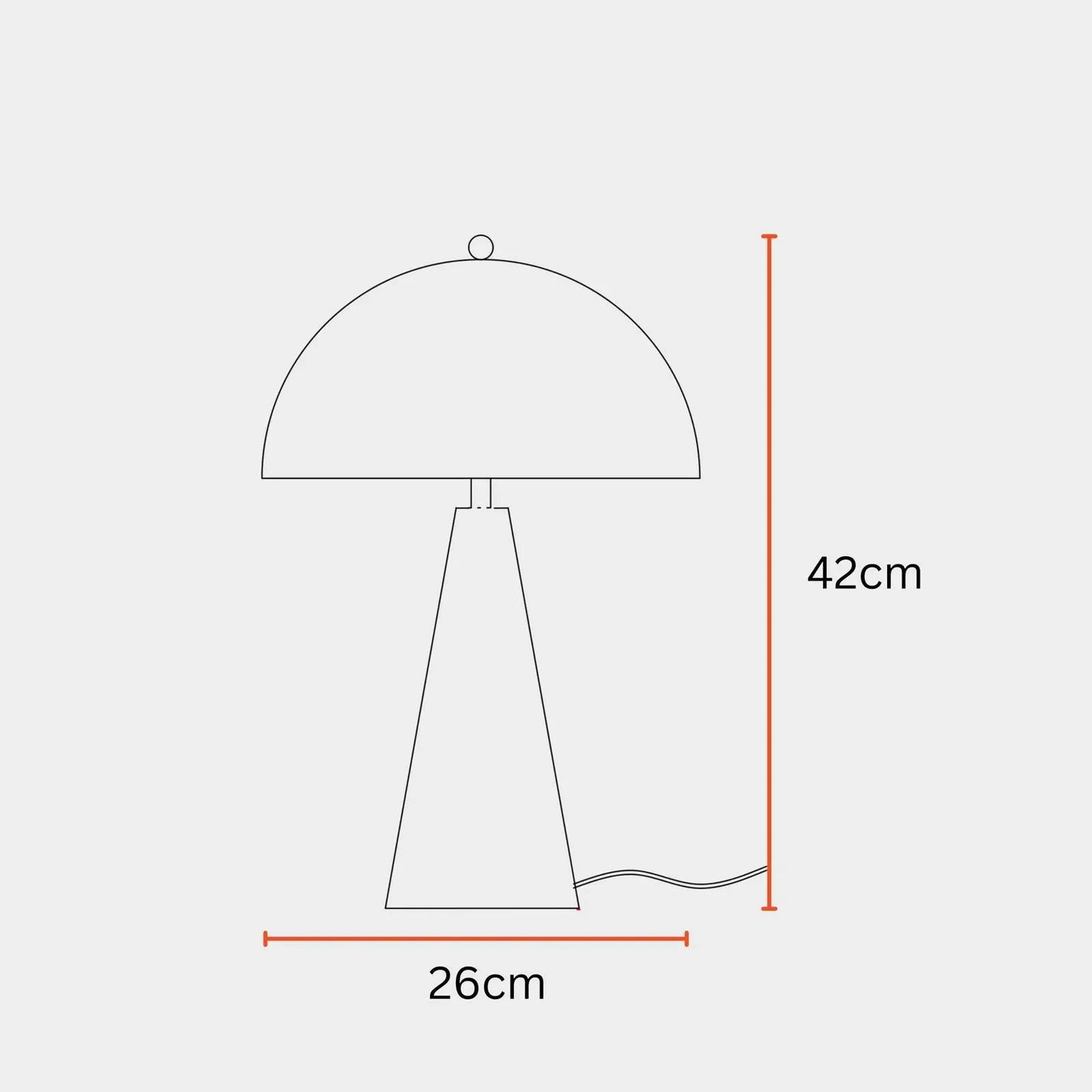 Hoa Sphere Table Lamp