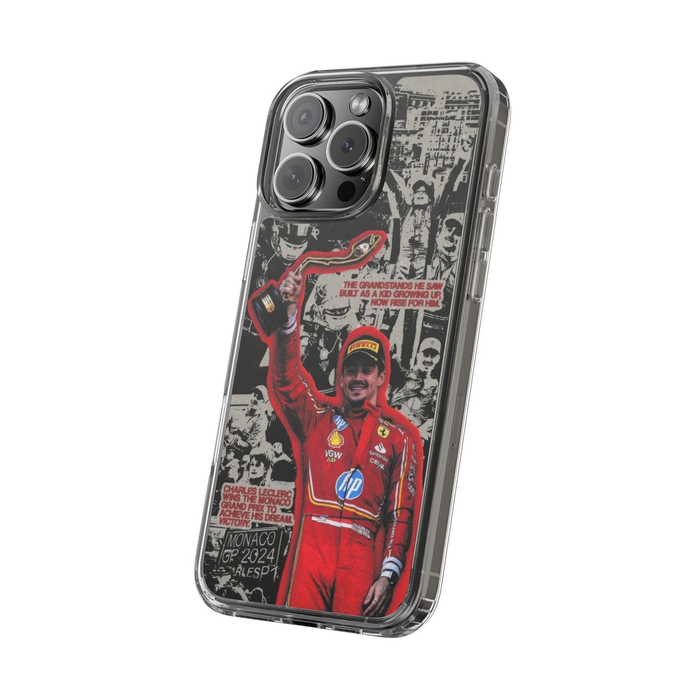 Charles Leclerc Monaco // Phone Case