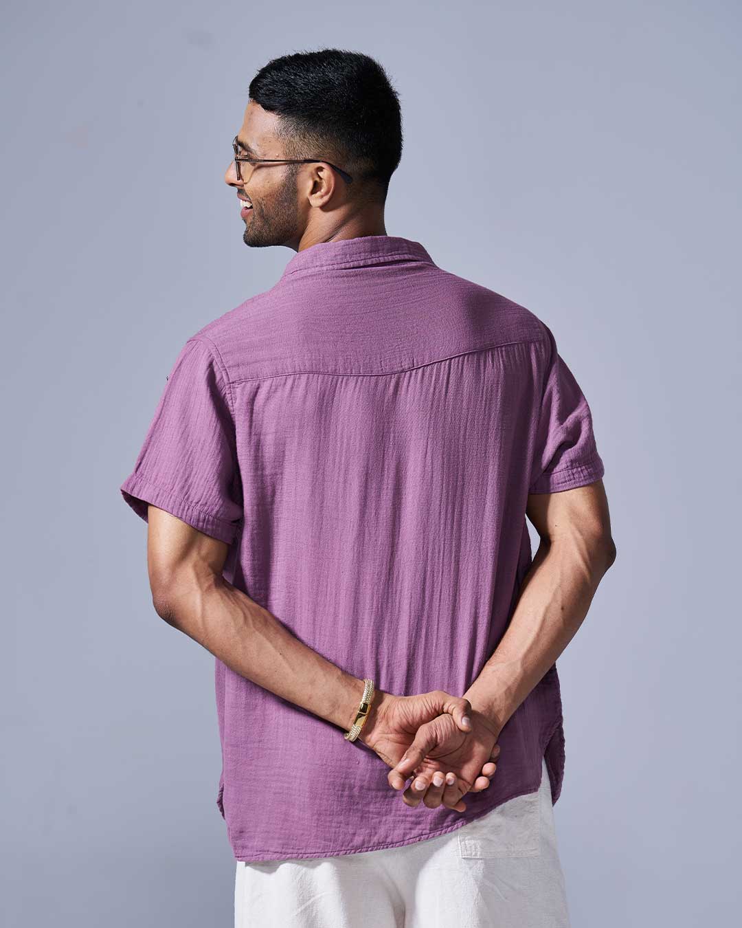 RWDY SOFT MUSLIN SHIRT | SLATE SHADOW