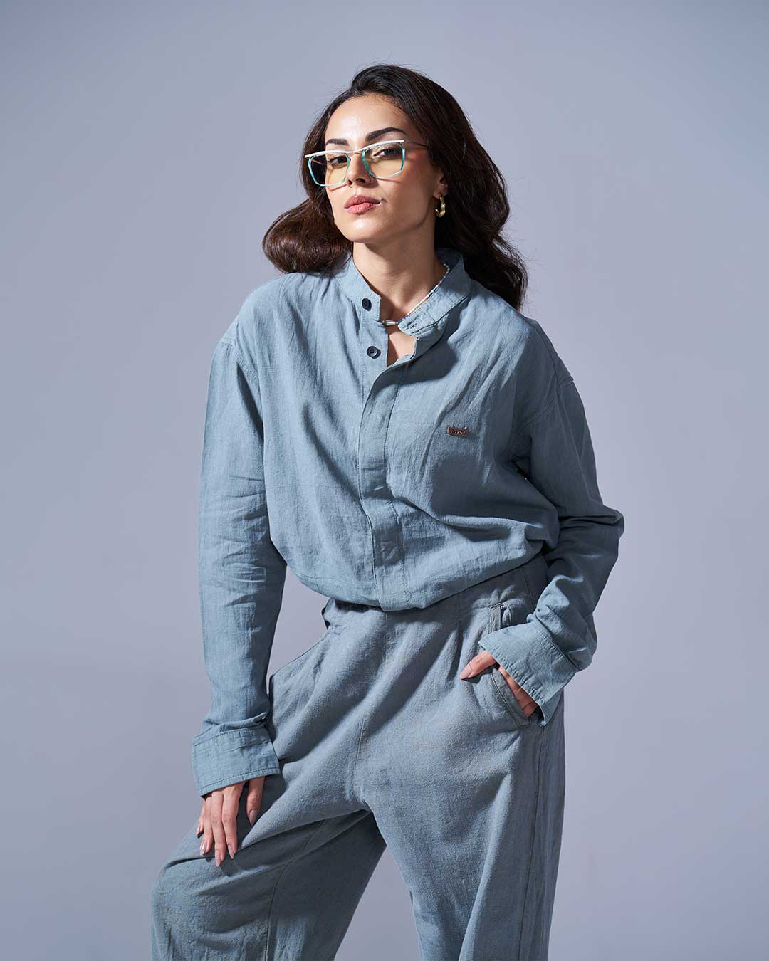 RWDY MONO FLOW SHIRT | OLIVE FOG