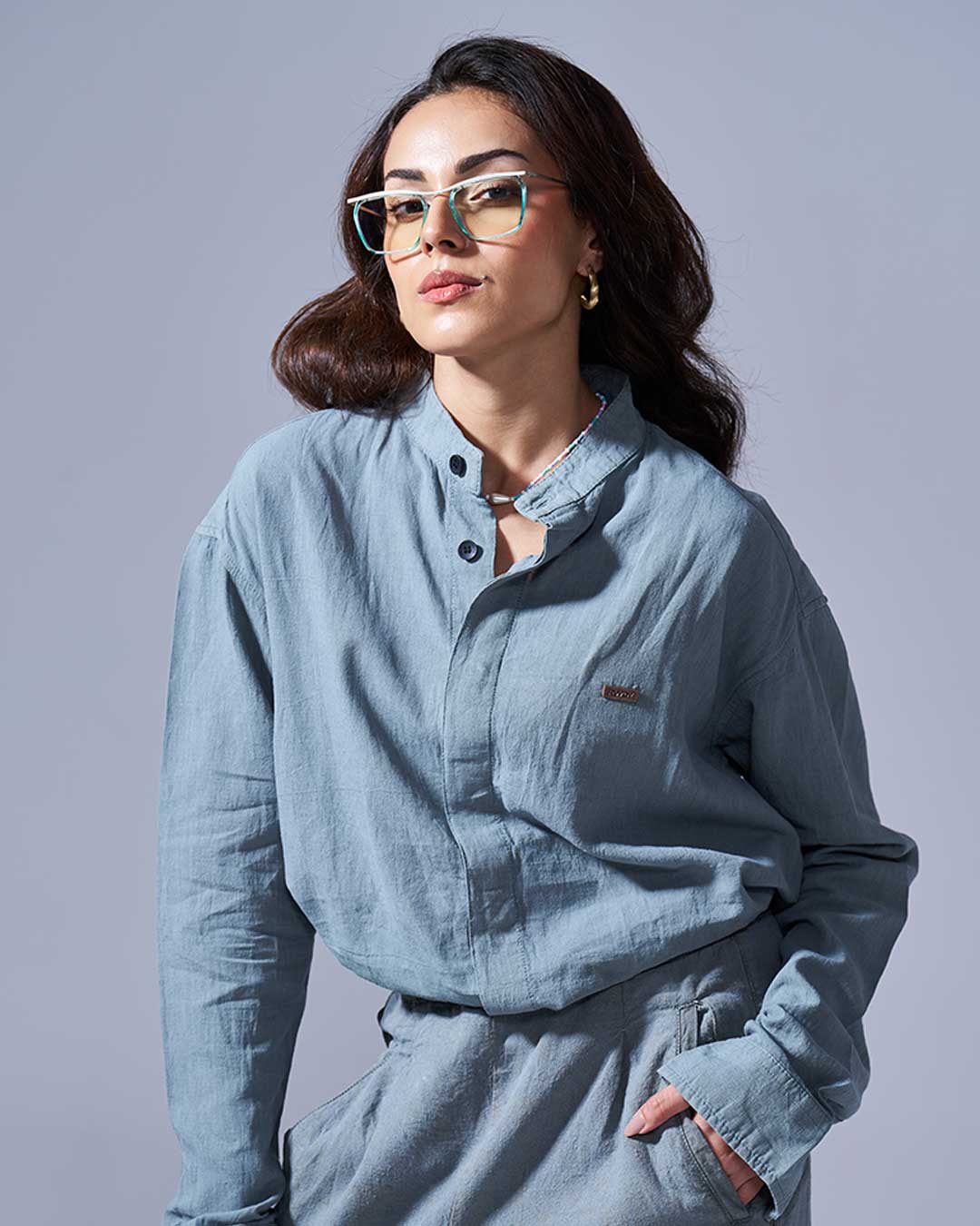 RWDY MONO FLOW SHIRT | OLIVE FOG