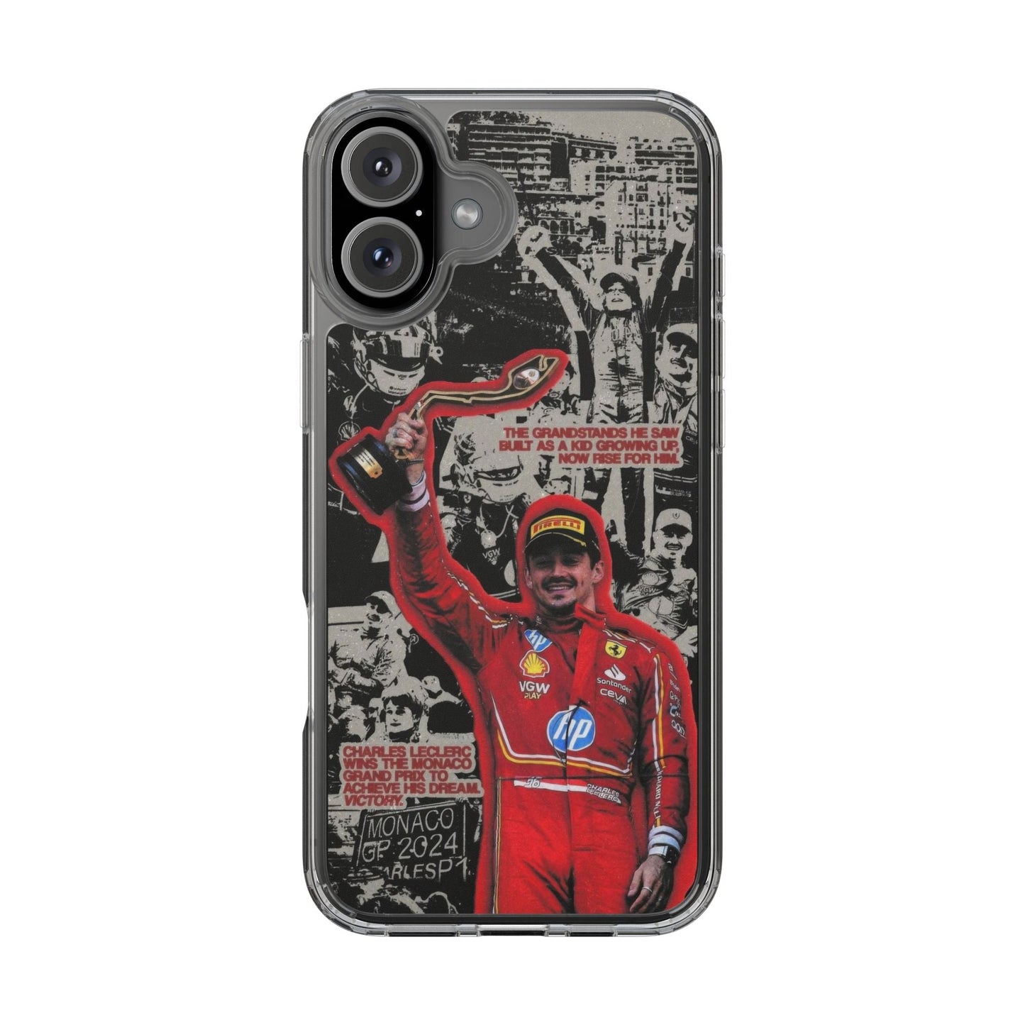 Charles Leclerc Monaco // Phone Case