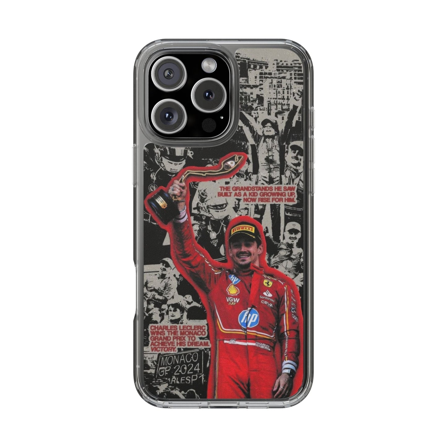 Charles Leclerc Monaco // Phone Case