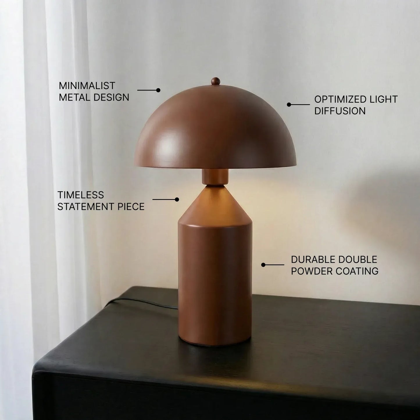 Cone Pagen Table Lamp