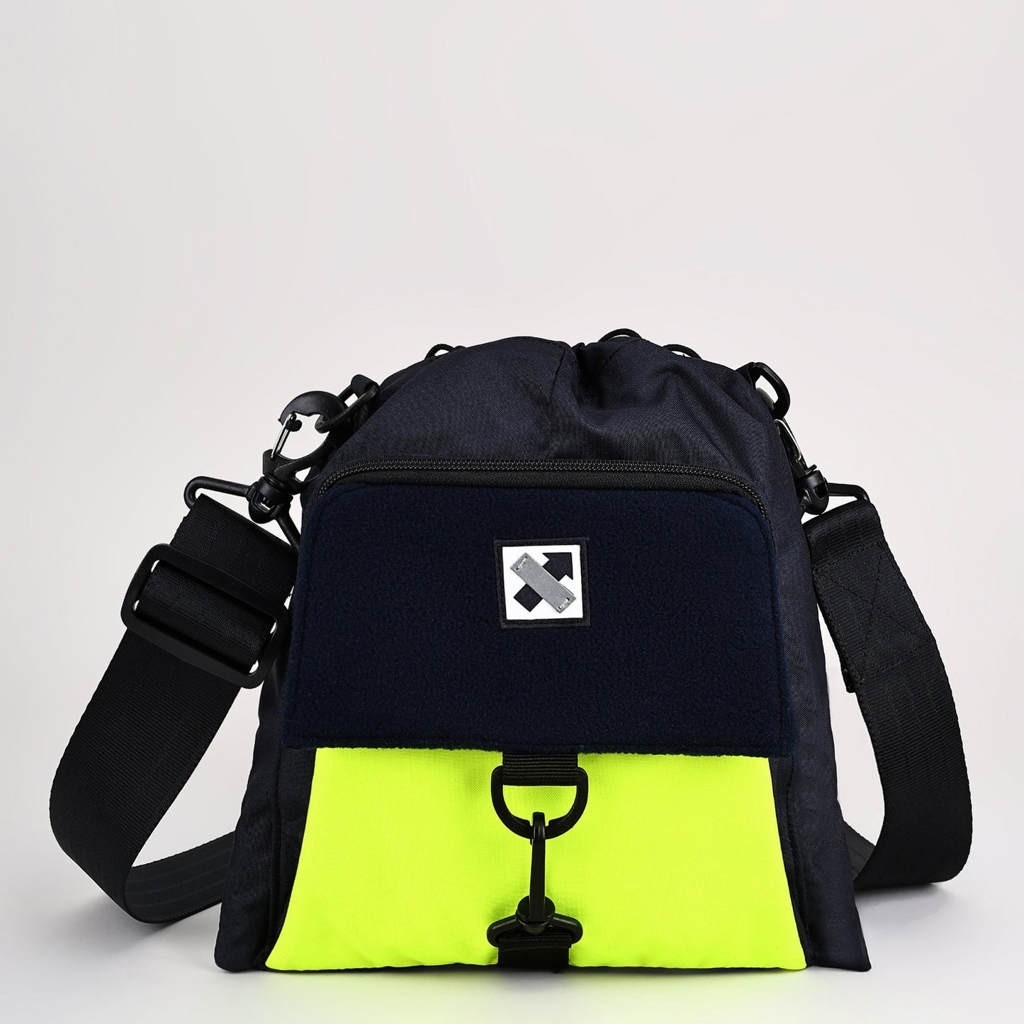 Strobe Drawstring Crossbody Bag - Navy - 29 Styles Available