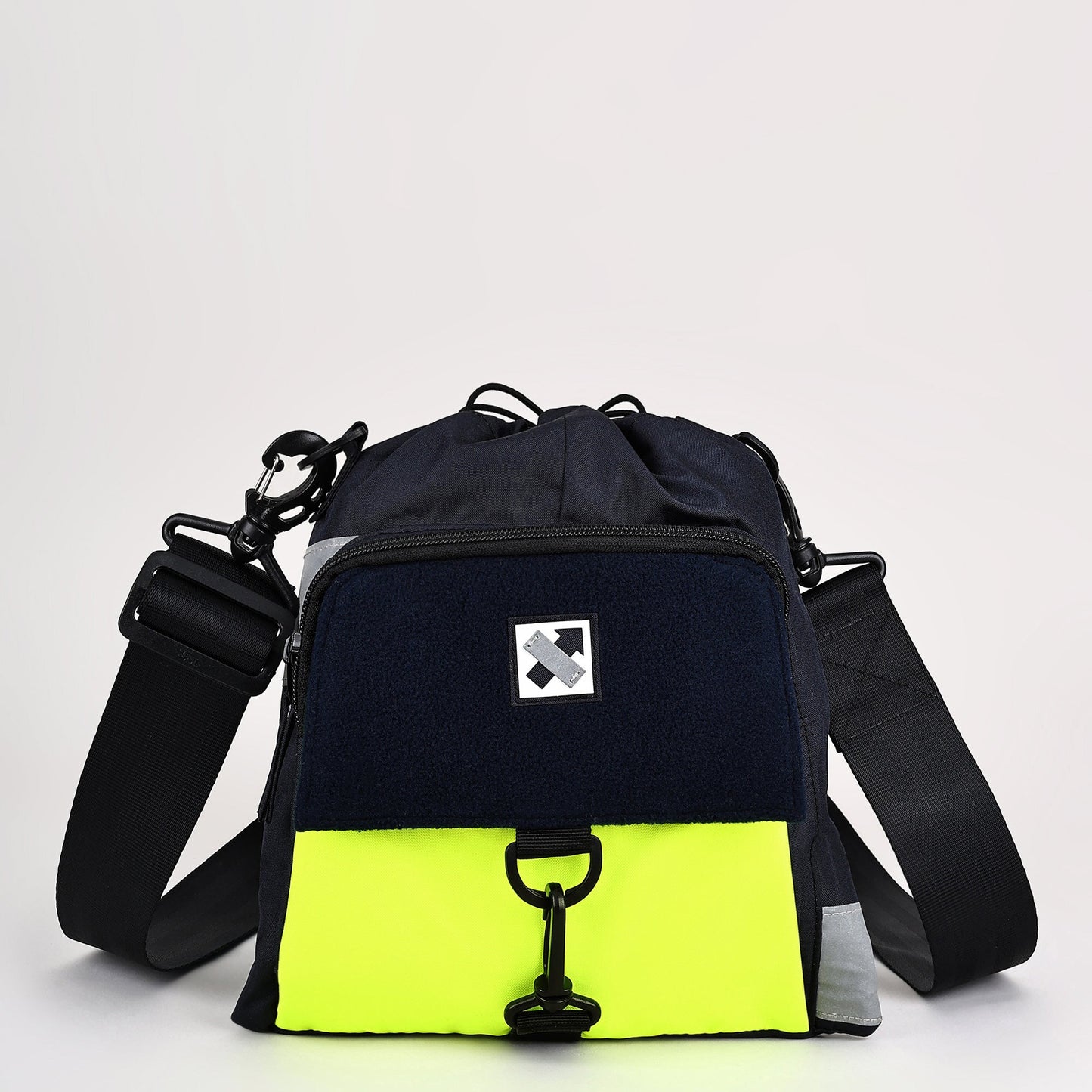 Strobe Drawstring Crossbody Bag - Navy - 29 Styles Available