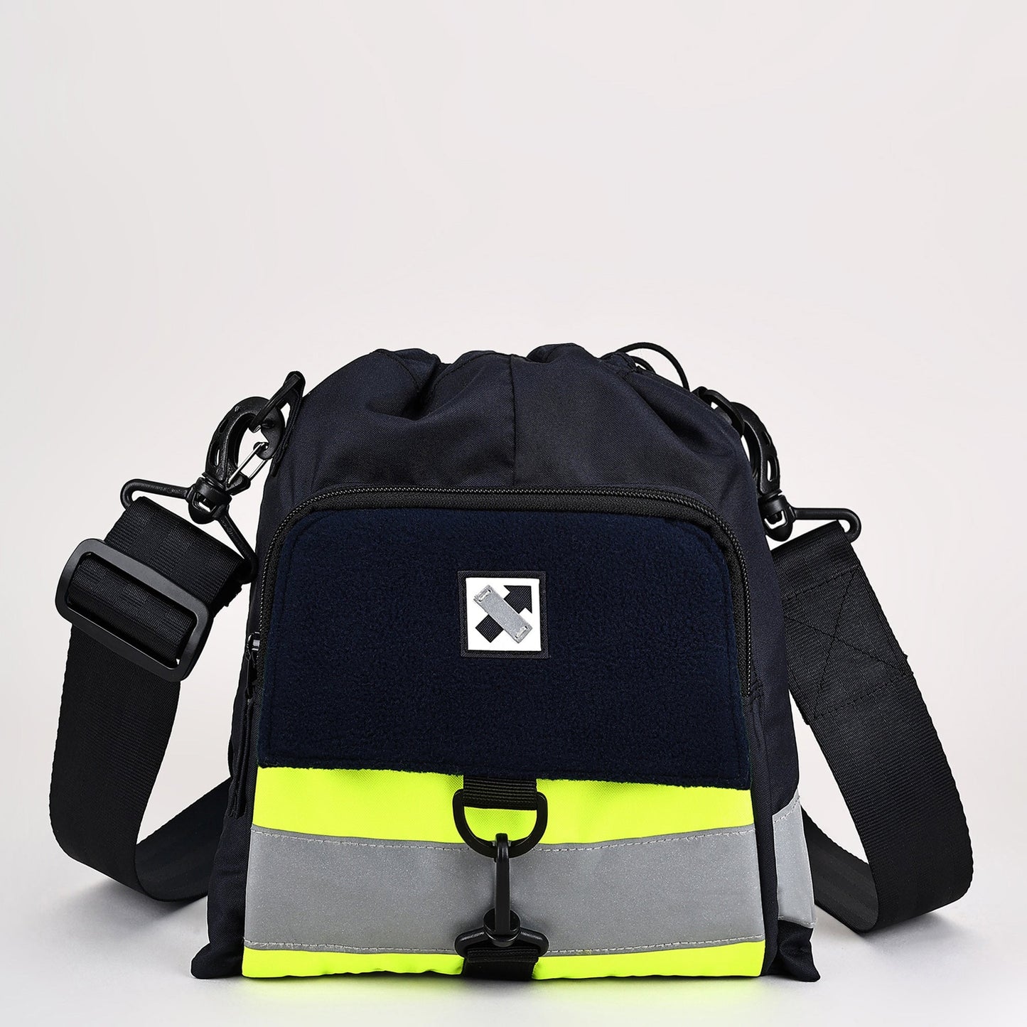 Strobe Drawstring Crossbody Bag - Navy - 29 Styles Available