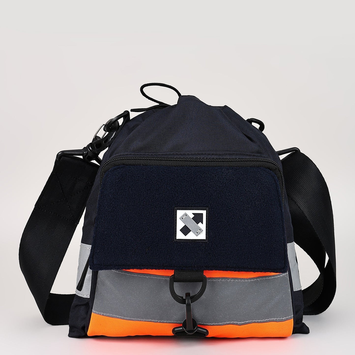 Strobe Drawstring Crossbody Bag - Navy - 29 Styles Available