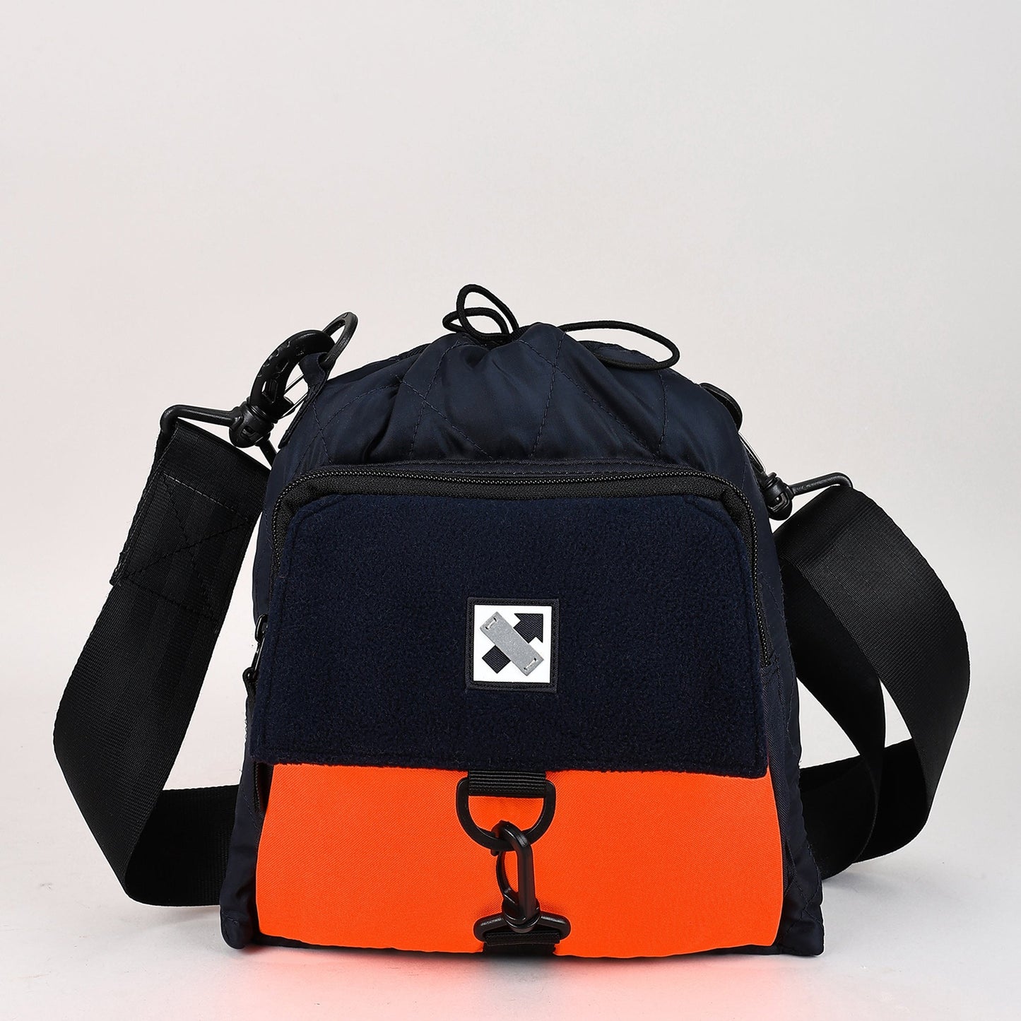 Strobe Drawstring Crossbody Bag - Navy - 29 Styles Available