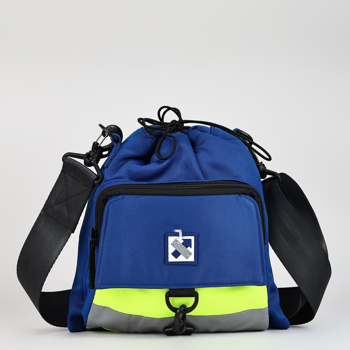 Strobe Drawstring Crossbody Bag - Navy - 29 Styles Available