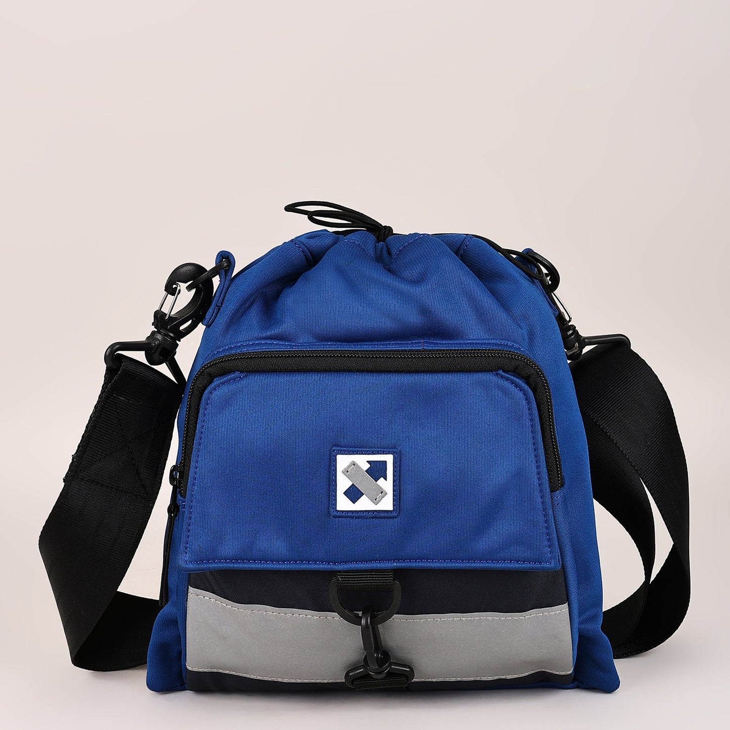 Strobe Drawstring Crossbody Bag - Navy - 29 Styles Available