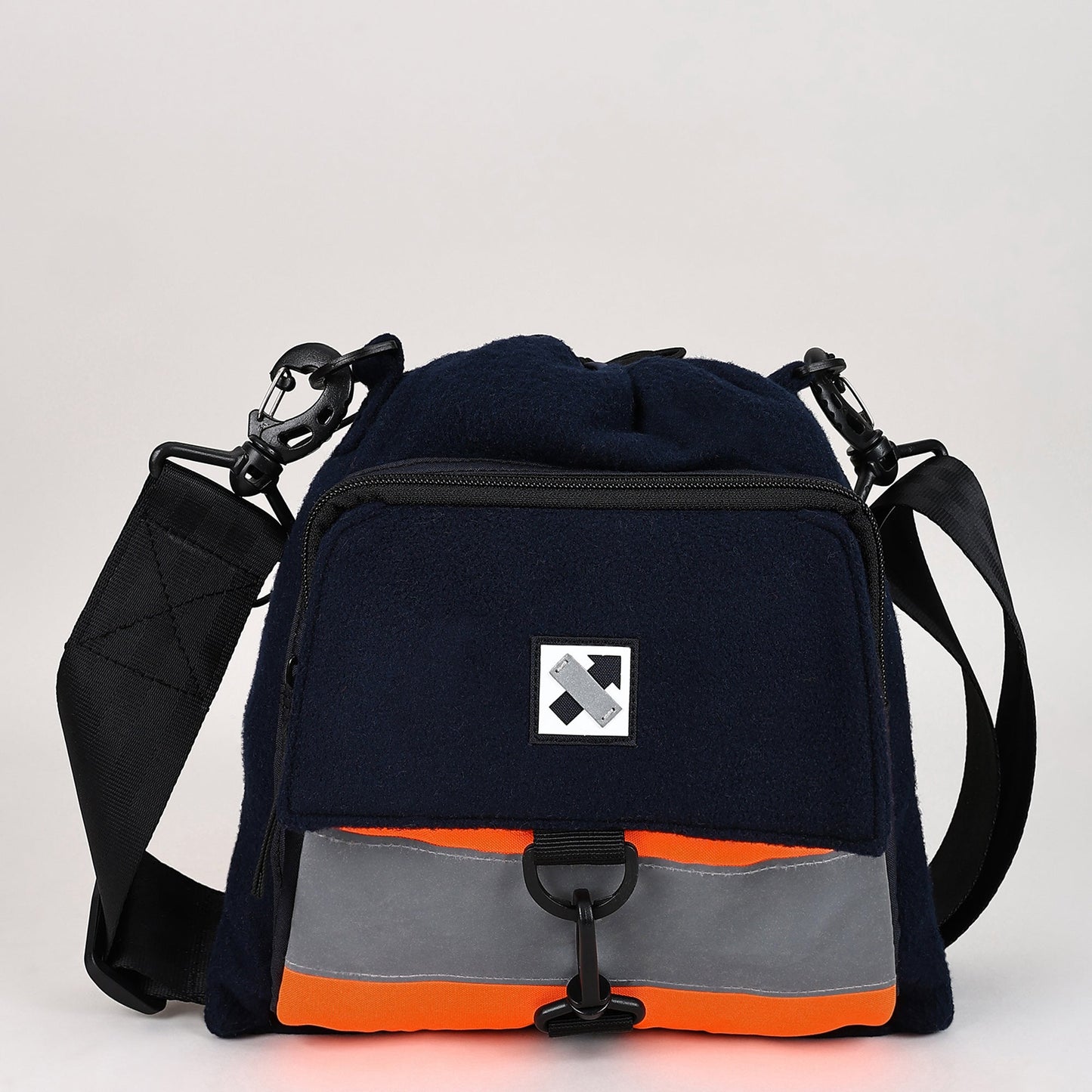 Strobe Drawstring Crossbody Bag - Navy - 29 Styles Available