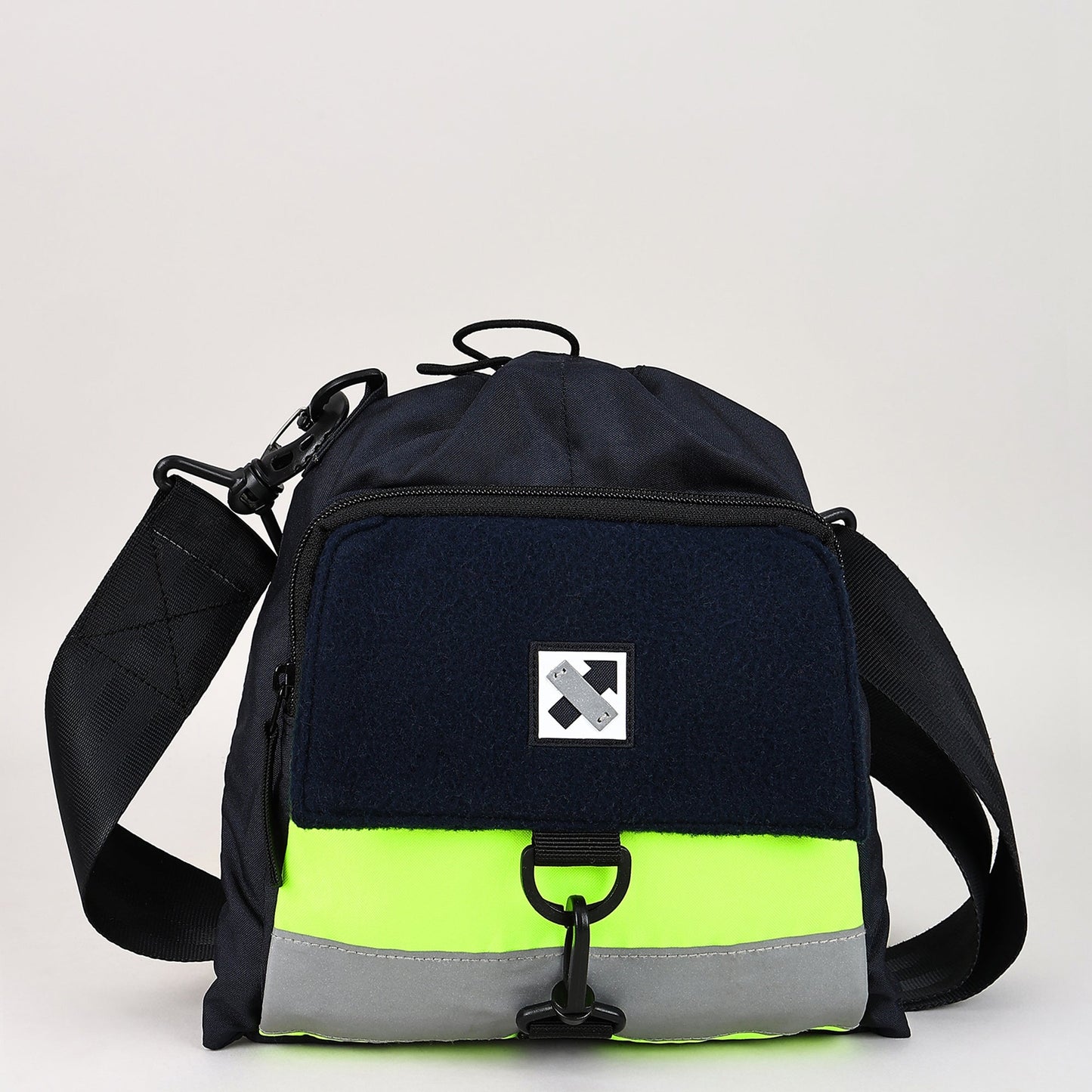 Strobe Drawstring Crossbody Bag - Navy - 29 Styles Available