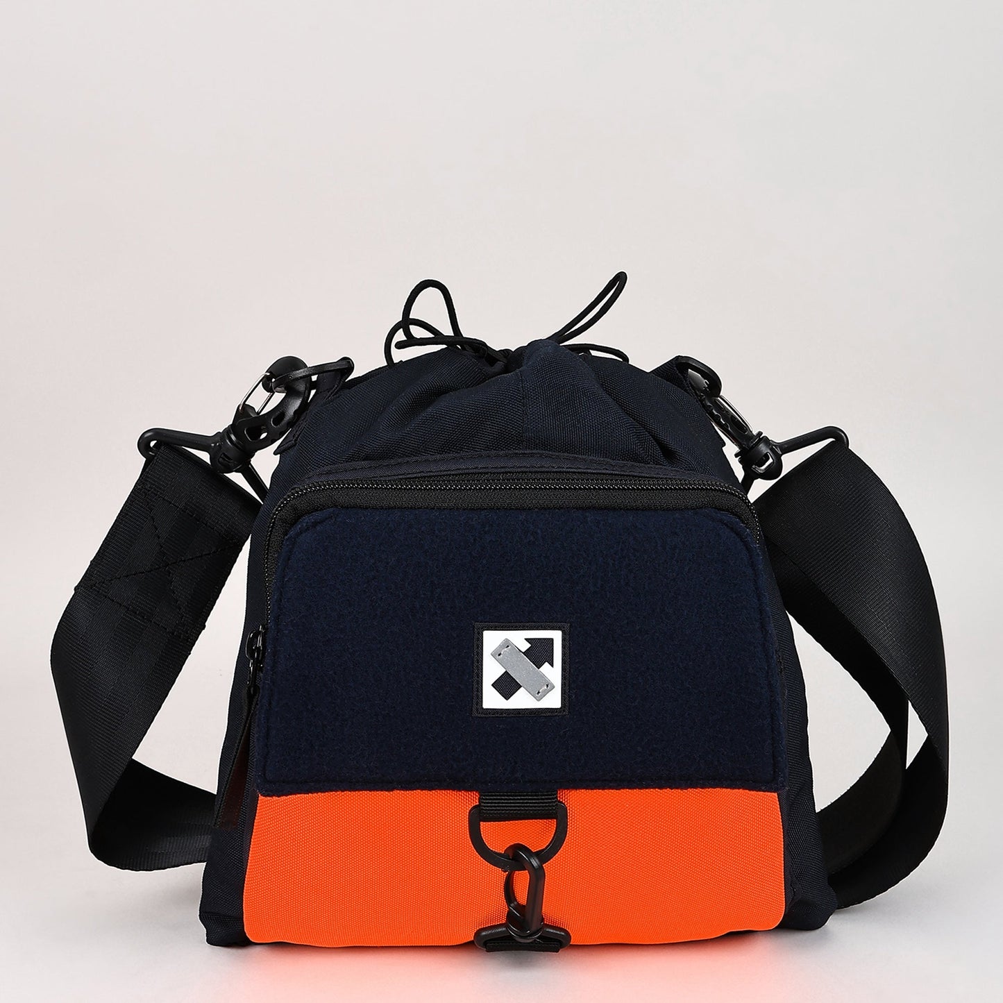 Strobe Drawstring Crossbody Bag - Navy - 29 Styles Available