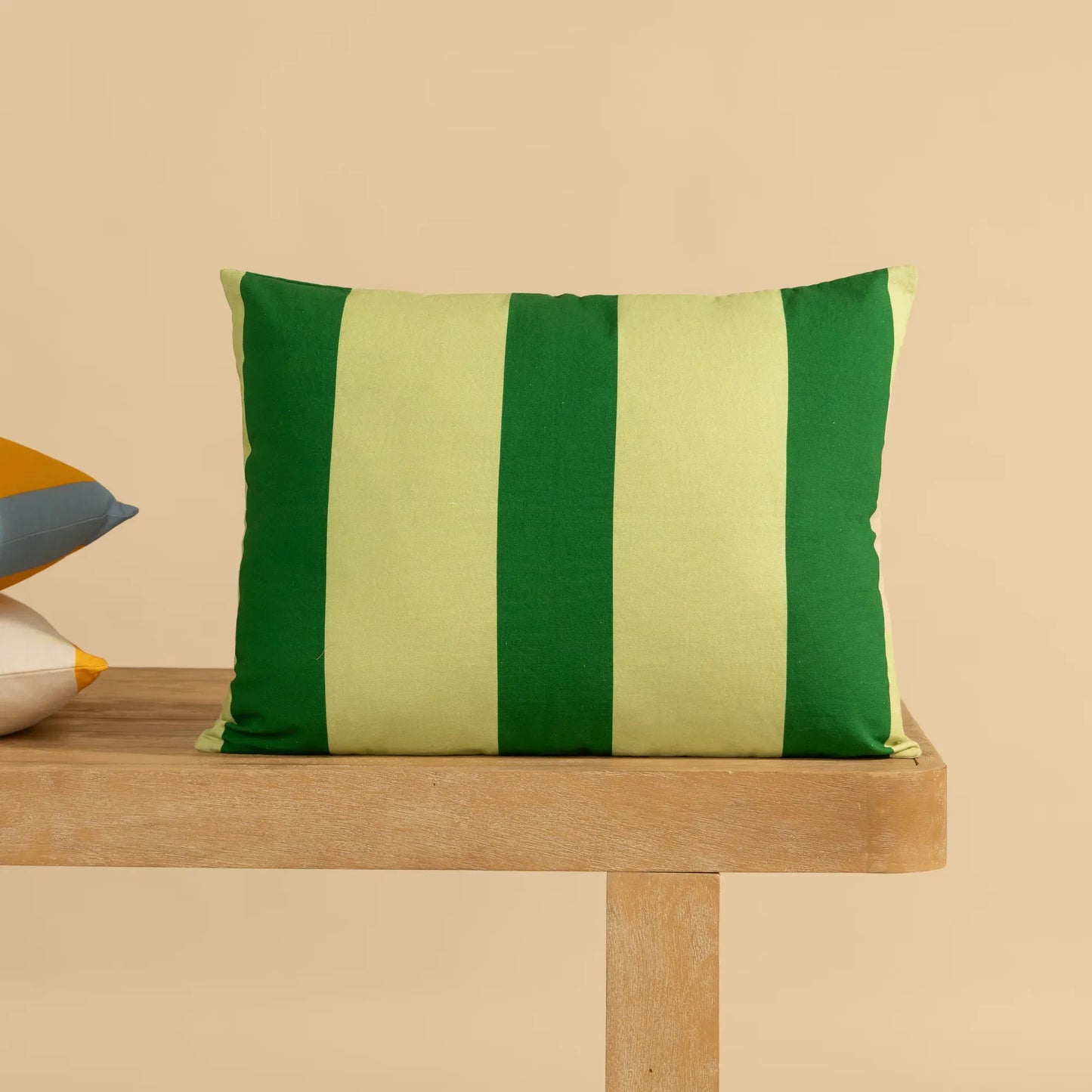 Colourways Cushion Cover (Matcha) With Filler