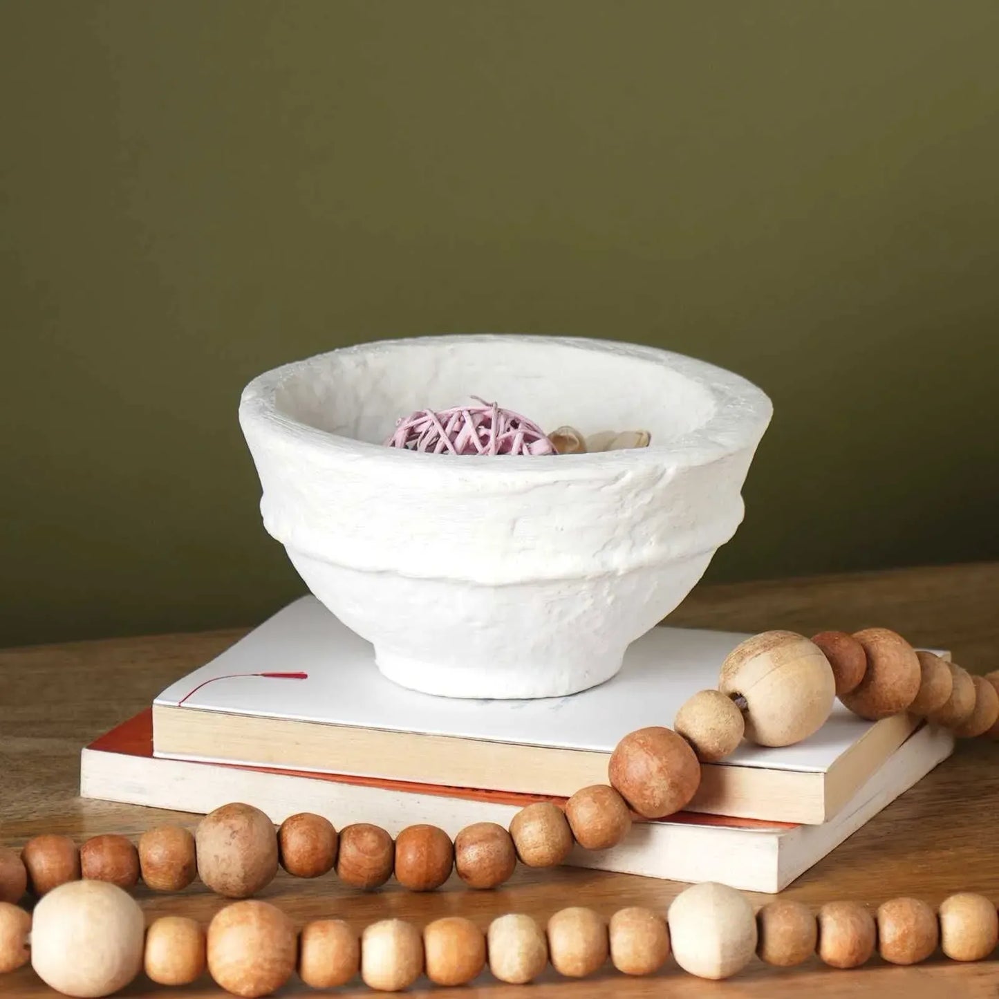 Paper Mache Sculpture Bowl