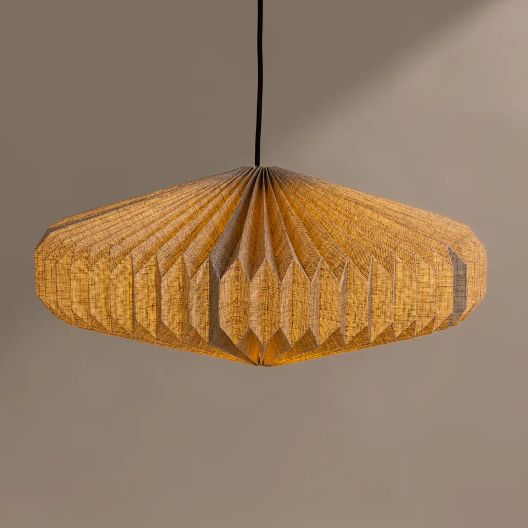 Oblong 2 Linen Pendant Lamp