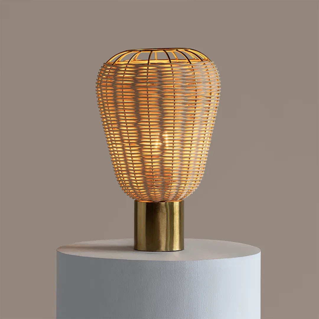 Meiji Rattan Table Lamp