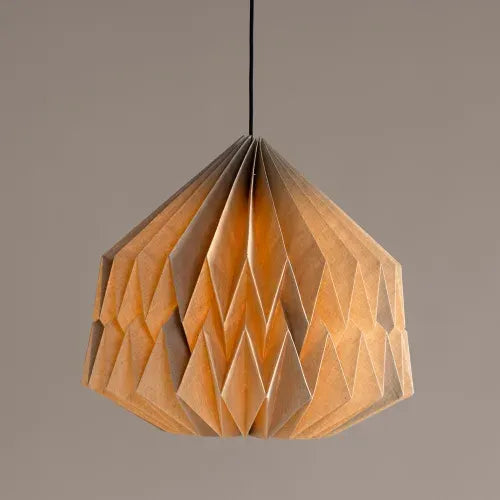 Big Pleat Linen Pendant Lamp