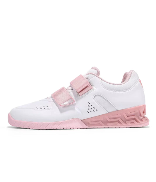 SQUAT PRO S1 – Flat Sole Powerlifting Squat Shoes for Deep Stability (Dusk Pink)