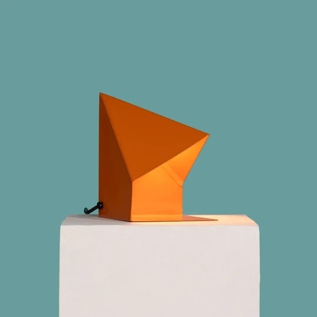 Fold Prism Table Lamp Tangerine