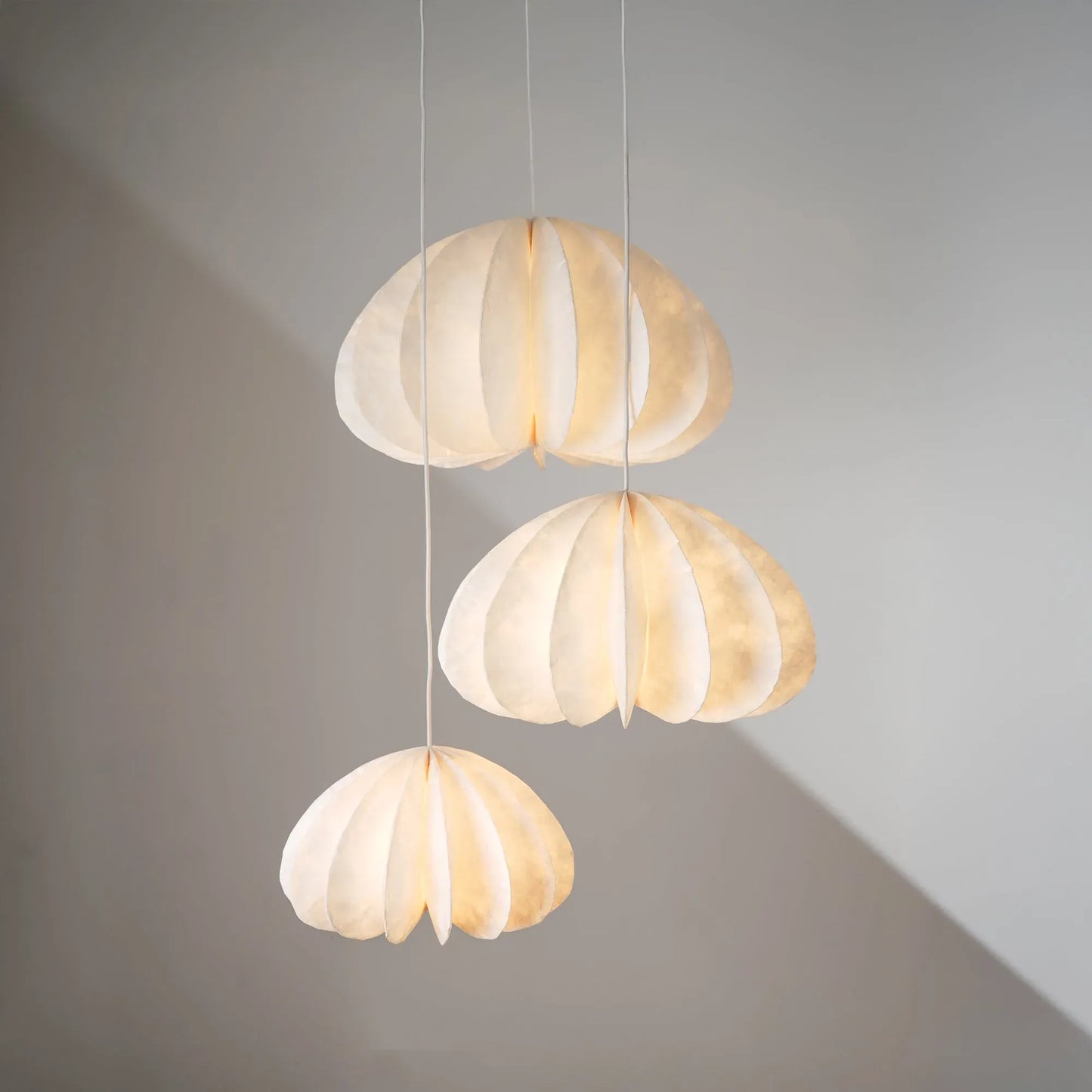 Daisy Cluster Hanging 3 Pendant Lights