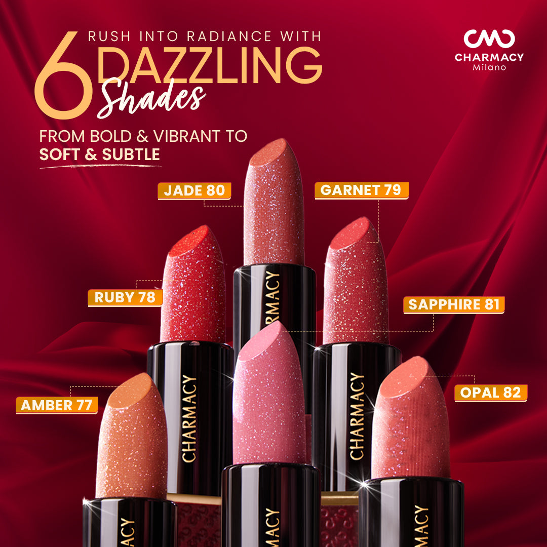 CMC DIAMOND RUSH LIPSTICK amber 77