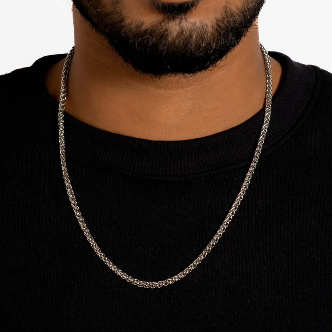 WHEAT CHAIN (SILVER)