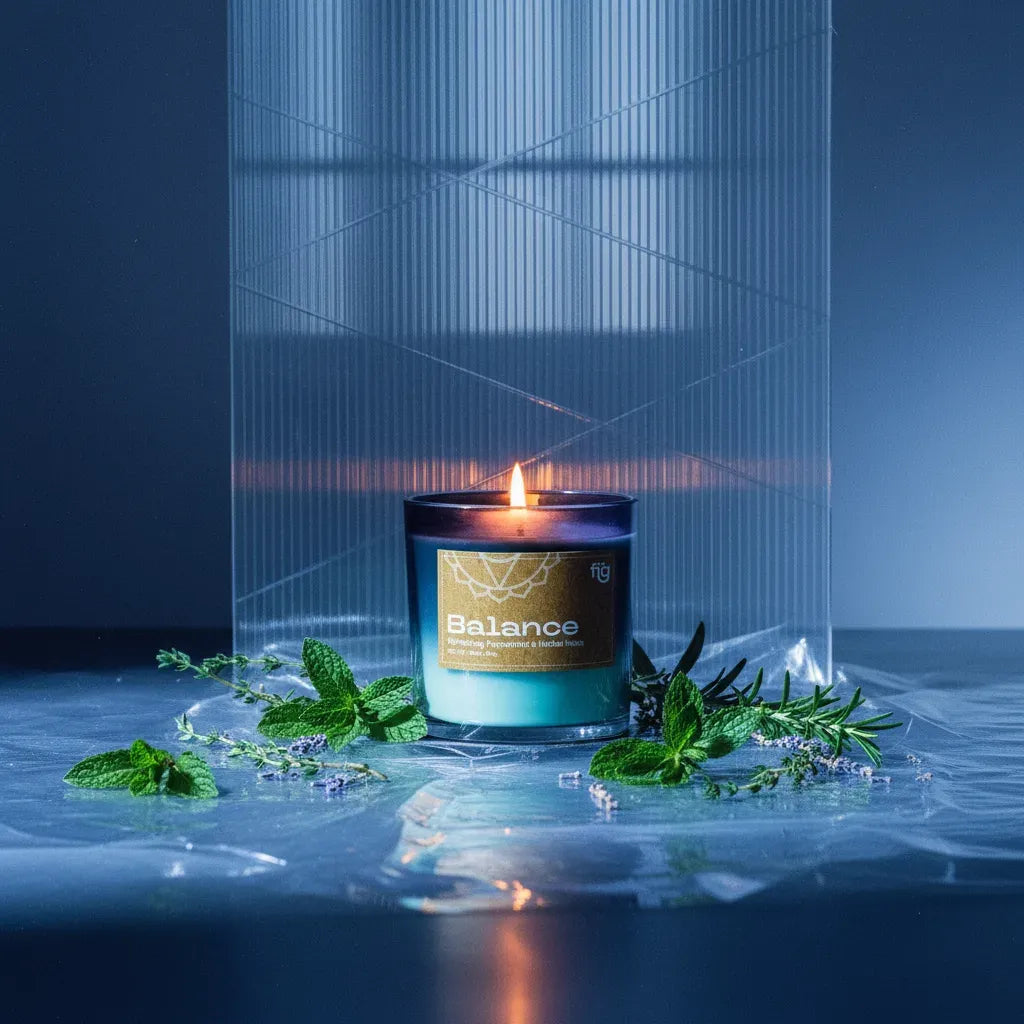 Balance Peppermint Scented Candle