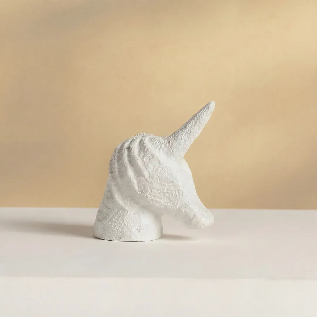 White Unicorn Figurine
