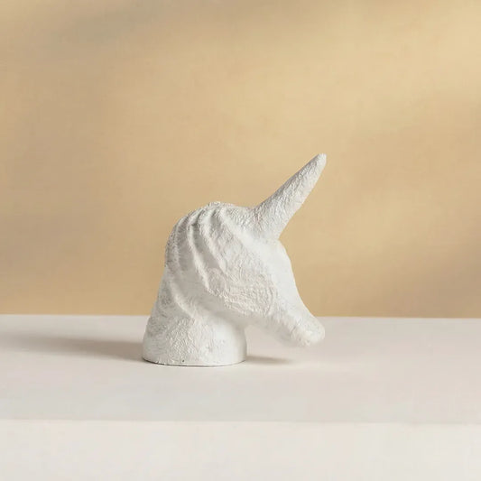 White Unicorn Figurine