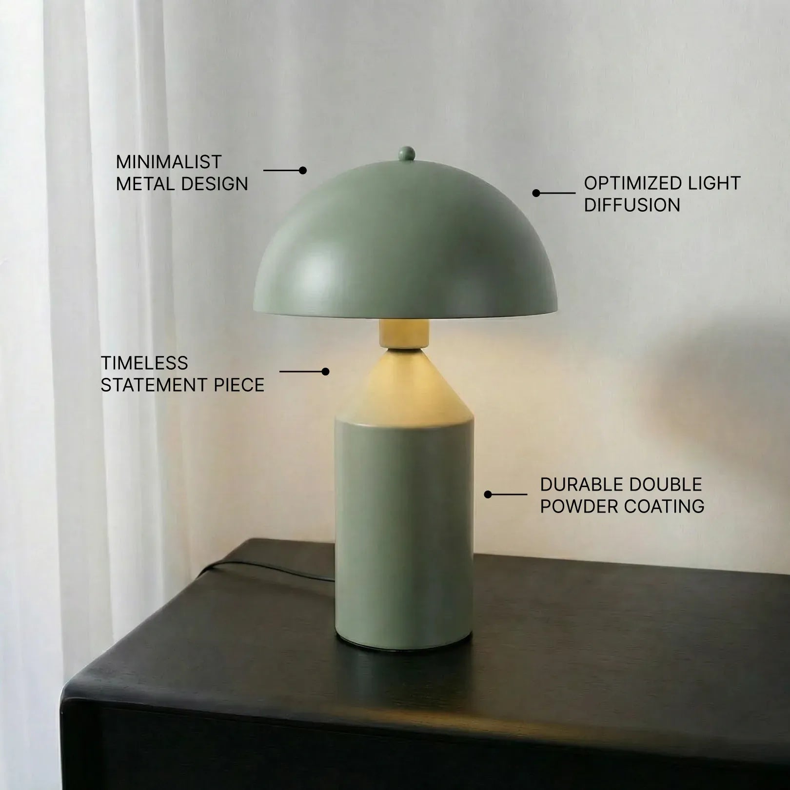 Cone Pagen Table Lamp