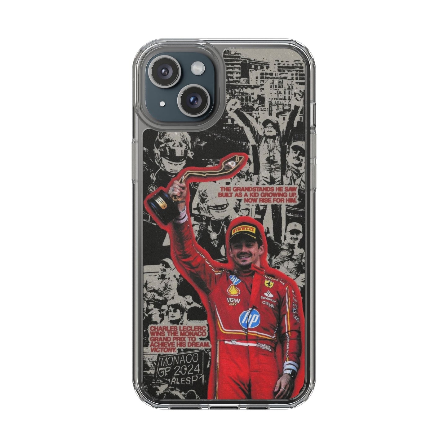 Charles Leclerc Monaco // Phone Case