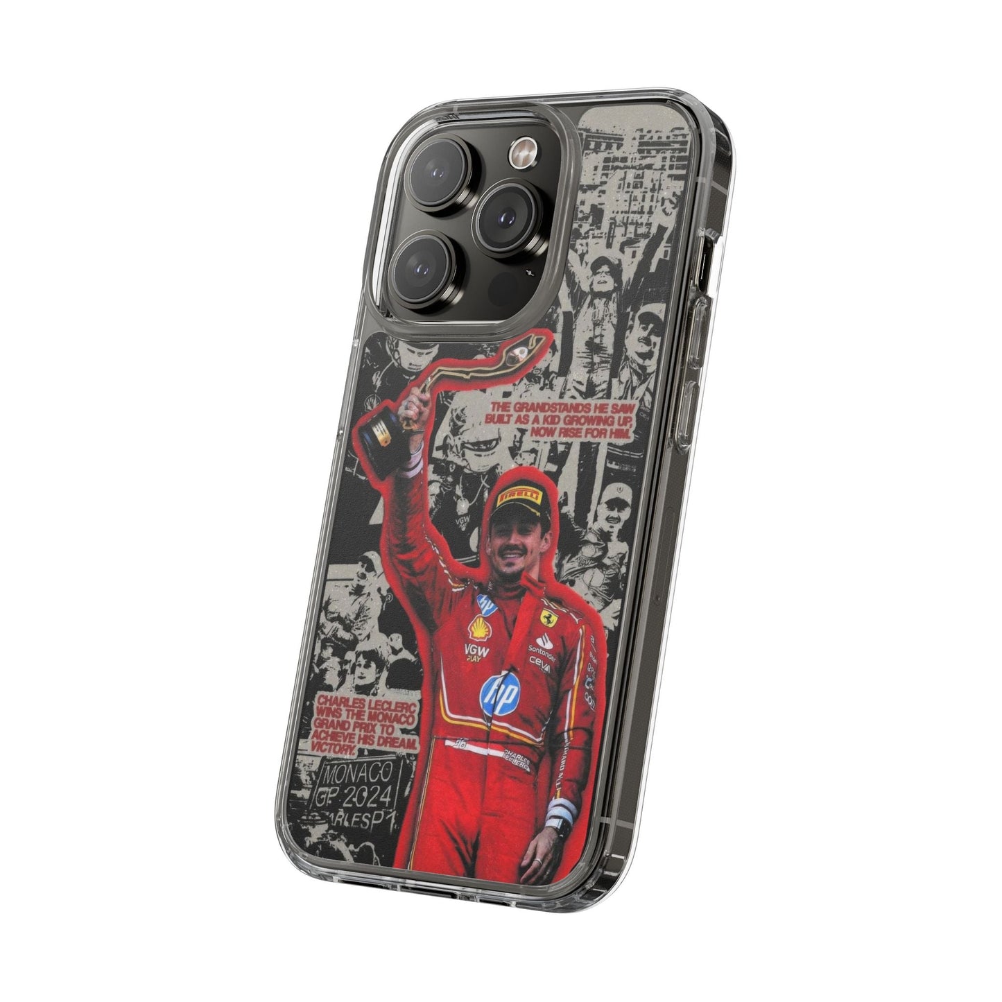 Charles Leclerc Monaco // Phone Case