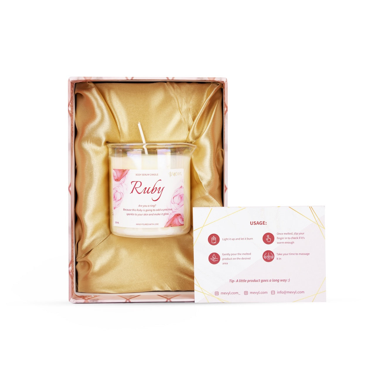 Body Serum Candle Ruby