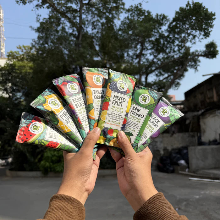 Regular Assorted Sachets 15g Plant Protein - Pack of 12