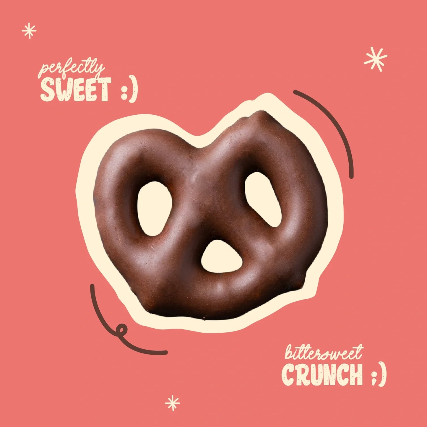 Dark Choco Pretzels