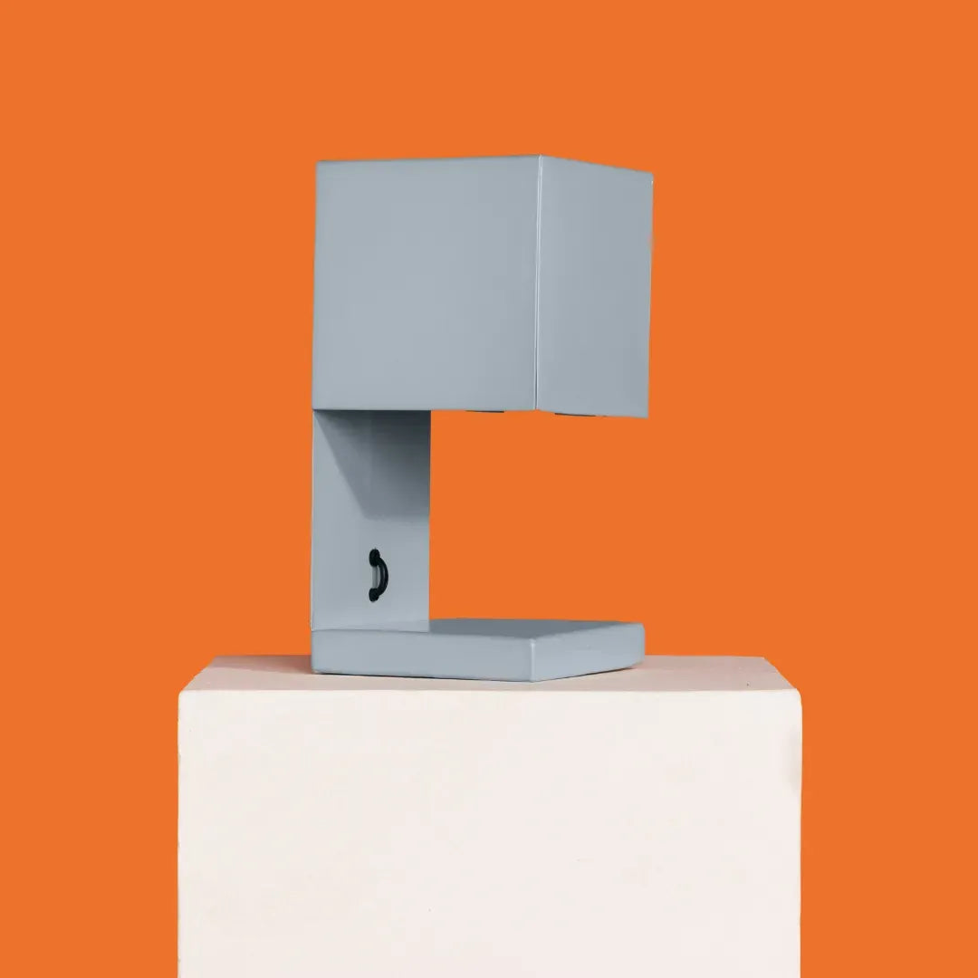 Fold Cube Table Lamp - Ivory