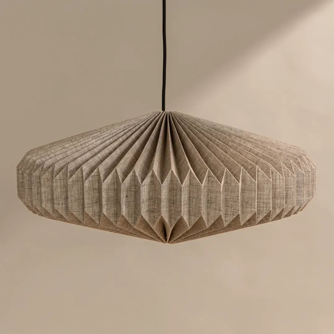 Oblong 2 Linen Pendant Lamp