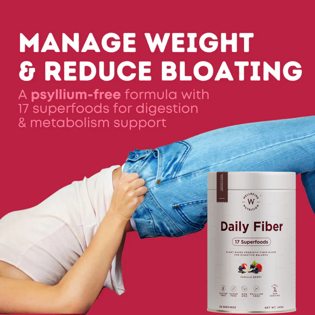 Daily Fiber | Vanilla Berry Flavour